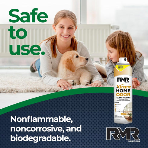 RMR Xtreme Home Odor Eliminator Spray - Neutralize Furniture, Clothing, Shoes, Garbage Cans, 15 Ounces, 2-Pack