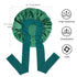 Satin Silk Hair Bonnet for Sleeping, Large Bonnets with Tie Band and Adjustable Straps for Curly Braid Hair Hunter Green