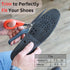 Burlingham's Height Increase Insole, Shoe Lifts for Men and Women, 2 Inch, Cushioned Heel Inserts, Black
