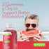 Vitamin B12 Gummies for Adults & Teens, 1000mcg, Vegan, Gelatin Free, Gluten Free, Tasty Chewable Raspberry Flavored