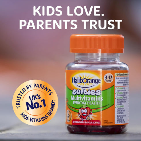 Haliborange 30 Kids Multivitamin Strawberry Softies