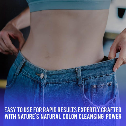 Colon Cleanse Detox Pills for Women or Men, 15 Day Supplement with Probiotics for Healthy Bowel Movements, 30 Count