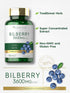 Carlyle Bilberry Extract Capsules, 3600mg, 150 Count, Vegetarian, Non-GMO, Gluten Free Fruit Supplement