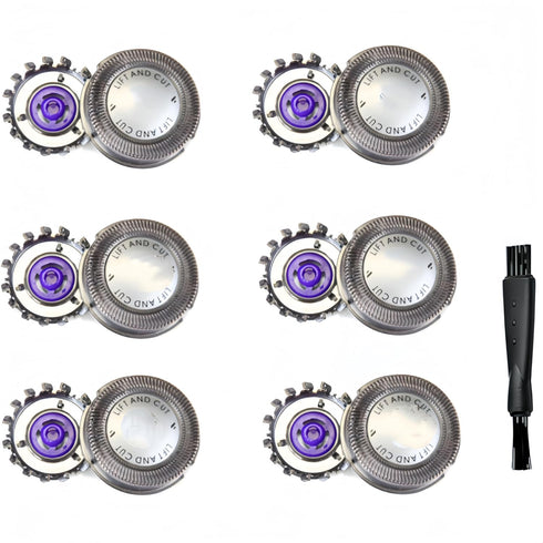 HQ56 Replacement Shaver Heads Compatible with Philips Norelco HQ55 HQ56 HQ3 HQ4 HQ6 Razor Shaving, 1 Pack