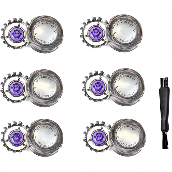 HQ56 Replacement Shaver Heads Compatible with Philips Norelco HQ55 HQ56 HQ3 HQ4 HQ6 Razor Shaving, 1 Pack
