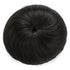Onedor Synthetic Fiber Hair Extension Chignon Donut Bun Wig Hairpiece (2# - Darkest Brown)