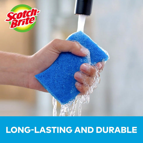 No Scratch Scrub Sponges by Scotch-Brite - Gentle Cleaning Power