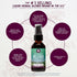 WishGarden Herbs Natural Herbal Stress Release for Pregnancy, 2oz, with Lemon Balm & Chamomile, Adrenal Support