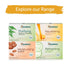 Himalaya Nourishing Cream & Honey Cleansing Bar, 4.41 oz, Face and Body Soap, 6 Pack for Soft Skin