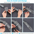 200 Pack Washing Machine Lint Traps, Stainless Steel Lint Catcher for Washer Hose Drain
