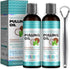 Coconut Oil Pulling for Fresh Breath and Oral Hygiene, Includes Tongue Scraper and Measuring Cup - 16 fl. oz