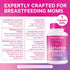 Pink Stork Lactation Probiotic - 30 Billion CFUs Multi Strain Postnatal Probiotics for Breastfeeding Women, 30 Capsules