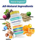 All-in-One Organic Immune Support Supplement 60 Vegan Capsules - Elderberry 500mg, Ashwagandha 500mg, Vitamin C and Zinc