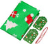 CCINEE Giant Green Christmas Sacks for Jumbo Gift Package (36"x44") with Tag Card and Wrapping Tie