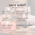 Set 6 10ML Eternal Essence Oils Date Night of Premium Fragrance Oils - Includes PS I Love You, Amber Romance, Secret