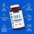 DHEA 100mg Supplement with Pregnenolone 60mg -Supports Hormone Balance, Lean Muscle Mass, Energy, Mood, Sleep, and Healthy Aging in Men and Women- Vegetable Capsules