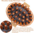 OWIIZI Wooden Scalp Brush Massage Body Tools, Wood Massager for Head Hair Growth Belly Fat Cellulite Multi Functional