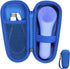 Hard Carry Case for N graCoola CLIE Sonic Facial Cleansing Brush, Waterproof Storage Holder for Silicone Face Scrubber