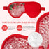 LEOSTEP 4 PCS Cooling Eye Mask Set - Ice Face Mask with Rose Essential Oil, Reusable Gel Pads for Eyes Puffiness,