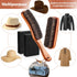 4 Pcs Horsehair Felt Hat Brush Kit, Cleaning Sponge for Cowboy, Fedora, Baseball Cap, and Furniture