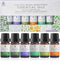 Pursonic Essential Oils Set - Top 6 Aromatherapy Blends Gift Set - 10ml Pure Oils for Diffusers, Home, & Bath