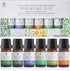 Pursonic Essential Oils Set - Top 6 Aromatherapy Blends Gift Set - 10ml Pure Oils for Diffusers, Home, & Bath