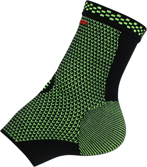 EverOne Ankle Brace Compression Support Sleeve for Injury Prevention, Healing, Unisex, 1 Pair (Extra Large)