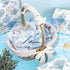 Whaline 100 Sheets Ocean Tissue Paper, Sea Shell Starfish Gift Wrapping Paper for Summer Wedding and Baby Shower