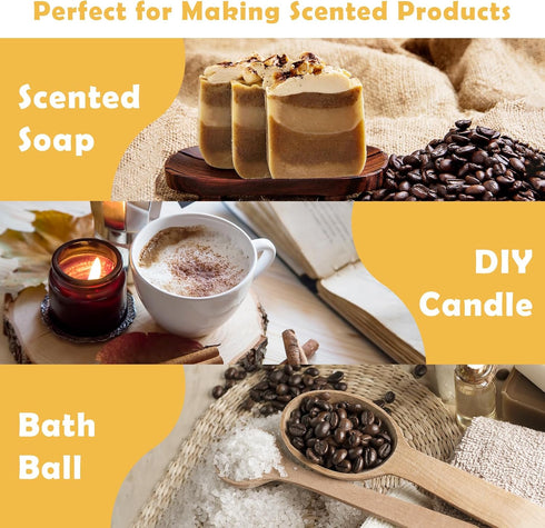 Fragrance Oil for Candle & Soap Making - Holamay Coffee Shop Premium Aromatherapy Essential Oils for Diffuser