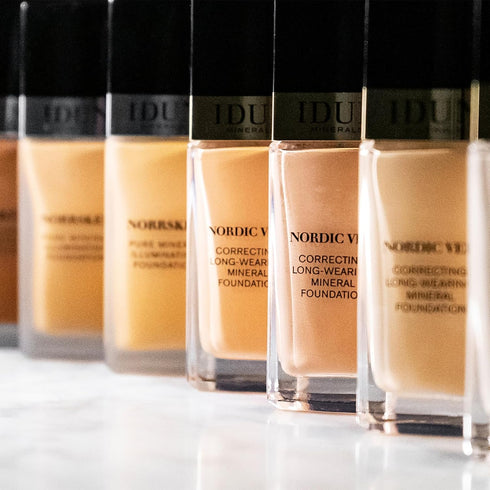 Liquid Nordic Veil Foundation, Full and Poreless Coverage, Long Lasting, Soft Matte Finish, 312 Ingrid, 0.88 oz