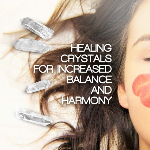 Pure Energy Natural Quartz Crystals – Reiki Crystals for Healing and Positivity, 6 Rocks with Drawstring Satchel, Clear