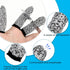 14 Pieces Finger Cut Resistant Protectors, Ymapinc Finger Cots Finger Sleeve Cots Protector for Finger Tips, Reusable Thumb Finger Protectors Guards for Kitchen Sculpture Work