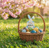 Set 2 of Easter Bunny Money Holders for Cash Gifts, Basket Stuffers for Kids, Toddlers, Baby Boy Girl, Cute Bunny Money