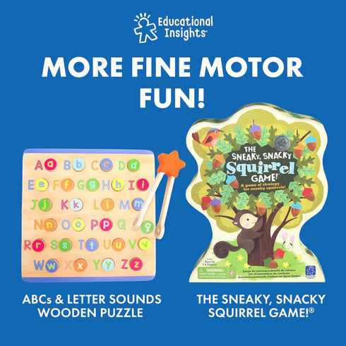 Set 3+ Educational Insights Easy Tweezies Small Group Fine Motor Toys for Kids, Sensory Bin Tools, Preschool Classroom