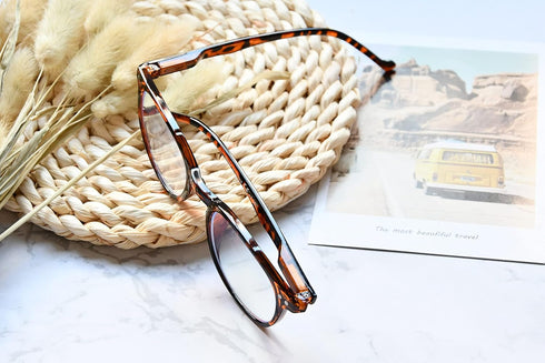 Eyekepper Blue Light Blocking Reading Glasses for Men Women, Vintage Readers