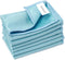 Misequal 6 Pack Glass Cleaning Cloth Microfiber Cleaning Cloth for Window Eyeglass Jewelry