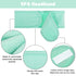 Whaline 4 PCS Spa Headband, Makeup Hair Band, Stretch Terry Cloth for Sport, Yoga, Shower (Mint Green)