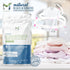M2 mild & mighty 2.5 Bleach Alternative Stain remover Laundry Booster to Brighten Whites, Chlorine Free, Natural