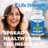 Life Strength Magnesium Potassium Supplements, 90 Capsules for Vascular Health & Leg Cramps