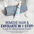 NAIR Prep & Smooth Face, Exfoliating Facial Hair Removal Cream for Women, Sensitive with Collagen for Skincare