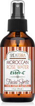 Shea Terra Organics Beauty Water - 4 oz, Toner & Face Mist with Rose Hips, Damask Rose, Ester-C