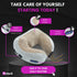 Nateck Cervical and Neck Massager | Pillow Portable Heated Massage Ideal for Travel, Relaxation and Office | Kneading