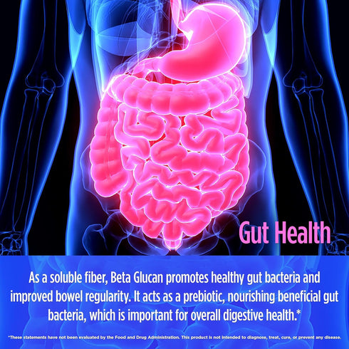 Biotest Beta Glucan Immune-Boosting Fiber, 600mg Euglena Gracilis Algae Source, 90 Capsules, 30 Day Supply
