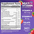 Multivitamin Gummies for Adults - Daily Gummy Vitamins & Minerals for Women & Men, Immune Support, 90 Gummies