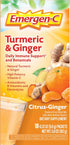 Emergen-C Citrus-Ginger Fizzy Drink Mix, Immune Support with Turmeric and Ginger, 18 Count, High Potency Vitamin C