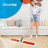 36" Commercial Dust Mops with 59" Extendable Long Handle, Heavy Duty Wet and Dry Mop for Marble Tile Hardwood FLoor Cleaning, Fit for Hotel Hospital School Gym,Red