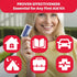 Ever Ready First Aid Triple Antibiotic Ointment .9gr Packets, 24 Count for Wound Care