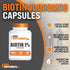 BulkSupplements.com Biotin 10000mcg Capsules, 240 Capsules - Vitamin B7 Biotin for Hair, Skin & Nails