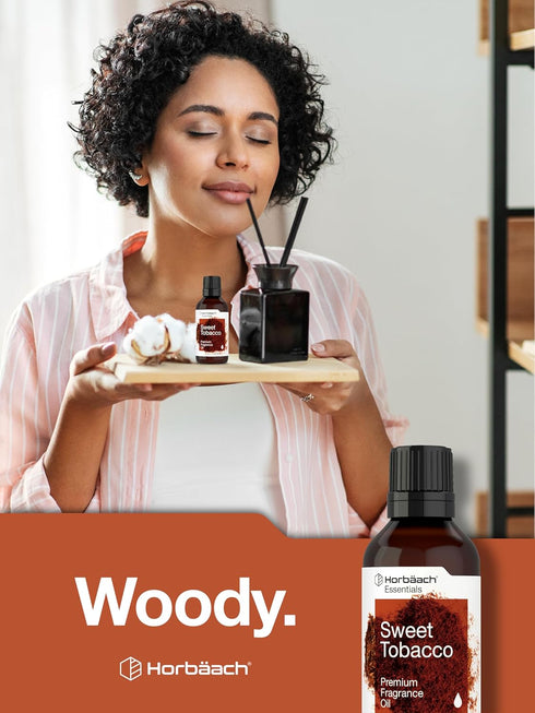 Horbaeach Sweet Tobacco Fragrance Oil, 1 fl oz (30ml), Premium Grade for Diffusers, Candle & Soap Making