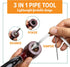 Set 132 2 Pipe Cleaners Tool | Hard Bristle Pipe Cleaners Bulk, Nylon Bristle Brush, Tamper Tool | Nylon Bristles